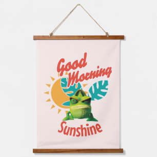 Tapisserie Suspendue Bonjour Soleil Lézard Drôle
