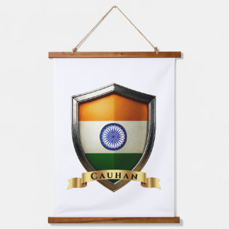 Tapisserie Suspendue Bouclier de l'héritage Cauhan India