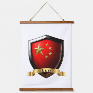 Tapisserie Suspendue Bouclier du patrimoine national de Luo China