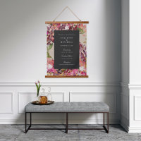 Bouquet romantique Hot Pink Black Mariage Bienvenu