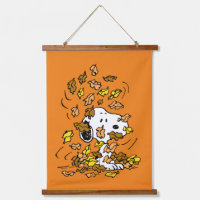 cacahuètes | Snoopy Pile de Feuilles