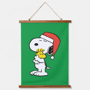 Tapisserie Suspendue cacahuètes   Snoopy & Woodstock