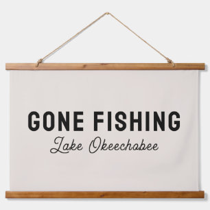 Tapisserie Suspendue Cadeau de décoration de pêche personnalisé Parti p