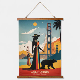 Tapisserie Suspendue Californie : Le coeur de l'innovation