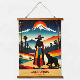 Tapisserie Suspendue Californie : où vit Sunshine