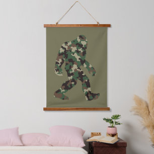 Tapisserie Suspendue Camo Bigfoot Sasquatch