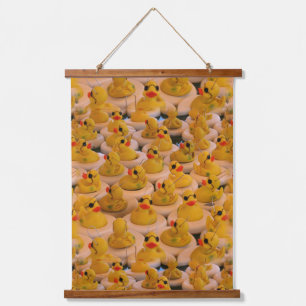 Tapisserie Suspendue Canards jaunes en caoutchouc