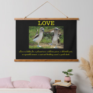 Tapisserie Suspendue Canards pieds bleus amoureux