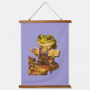 Tapisserie Suspendue Caractère de grenouille créatrice de royaume