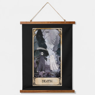 Tapisserie Suspendue Carte de tarot de la mort