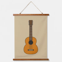 Carton simple de guitare acoustique