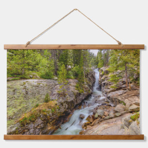 Tapisserie Suspendue Cascade et rivière Cascade