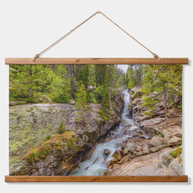 Tapisserie Suspendue Cascade et rivière Cascade (Devant)
