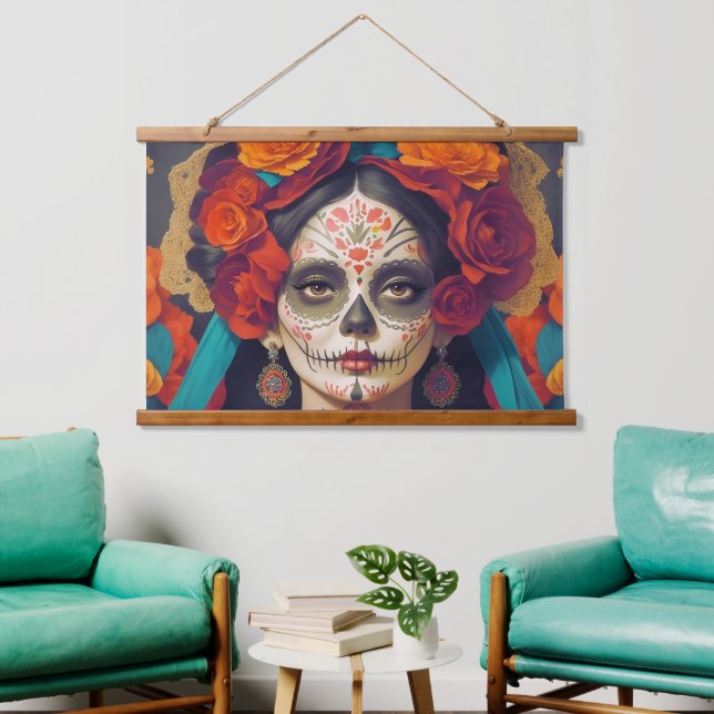 Tapisserie Suspendue Catrina Day Of The Dead 1 (Salon)