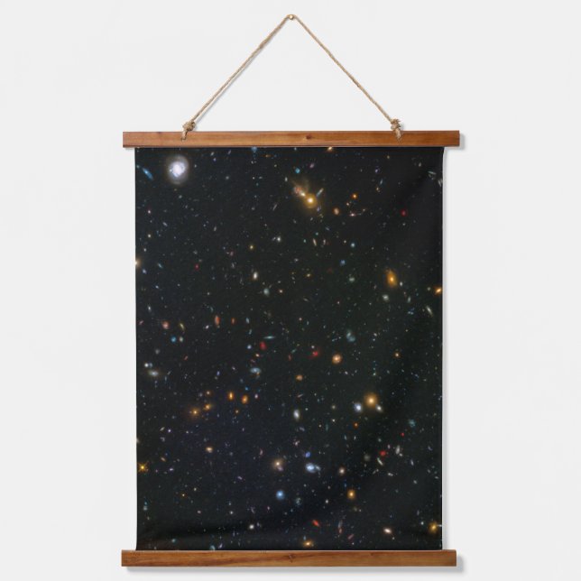 Tapisserie Suspendue Champ parallèle du cluster Galaxy Abell 370. (Recto)