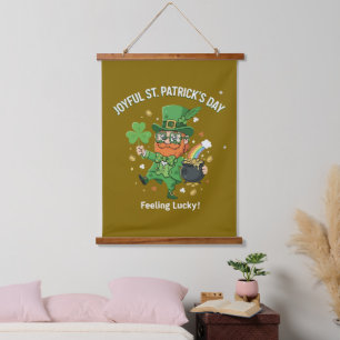 Tapisserie Suspendue Chanceux Saint-Patrick Mignon Lutin