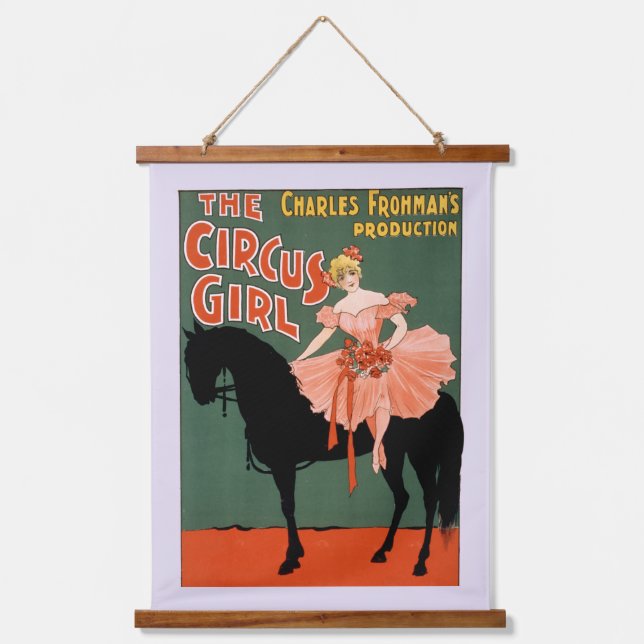 Tapisserie Suspendue Charles Frohman's Production, The Circus Girl 3 (Recto)