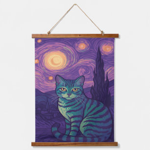 Tapisserie Suspendue chat tigré