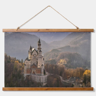 Tapisserie Suspendue Château de Neuschwanstein, Schwangau, Allemagne Su
