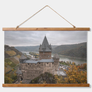 Tapisserie Suspendue Château de Stahleck Bacharach Allemagne