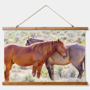 Tapisserie Suspendue Chevaux sauvages