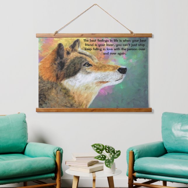 Tapisserie Suspendue Chien Husky Lou Lou (Salon)