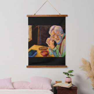 TAPISSERIE SUSPENDUE CHRISTMAS BLESSINGS TO ALL 