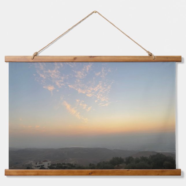 Tapisserie Suspendue ciel et nuages (Devant)