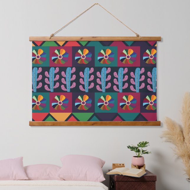 Tapisserie Suspendue Cinco De Mayo Motif mexicain d'art (Chambre à coucher)