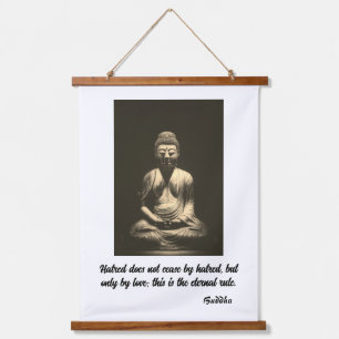 Tapisserie Suspendue Citation Bouddha