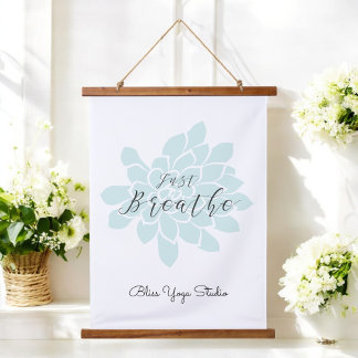 Tapisserie Suspendue Citation Inspiration Yoga Mandala