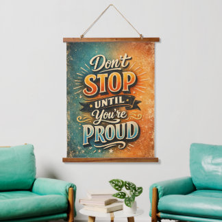 Tapisserie Suspendue Citations de motivation