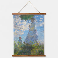 Claude Monet - La Promenade, Femme avec un Parasol