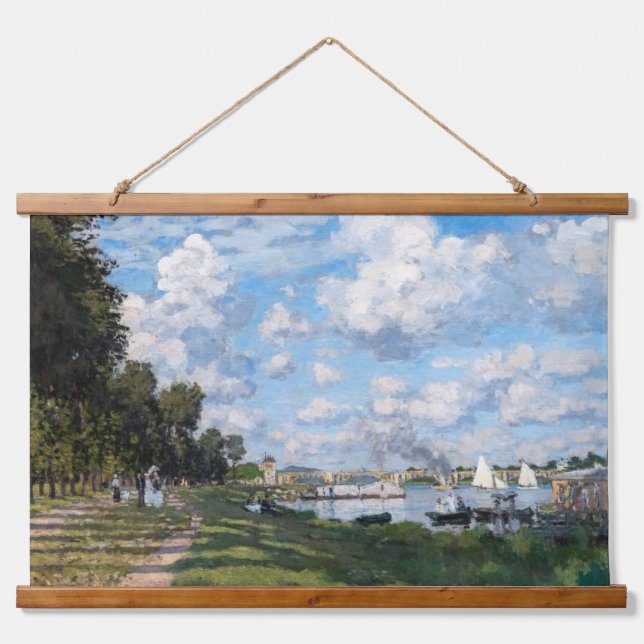 Tapisserie Suspendue Claude Monet - Le Bassin d'Argenteuil (Devant)