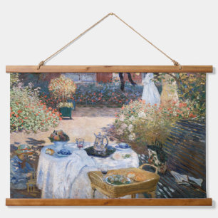 Tapisserie Suspendue Claude Monet - Le déjeuner, panneau décoratif