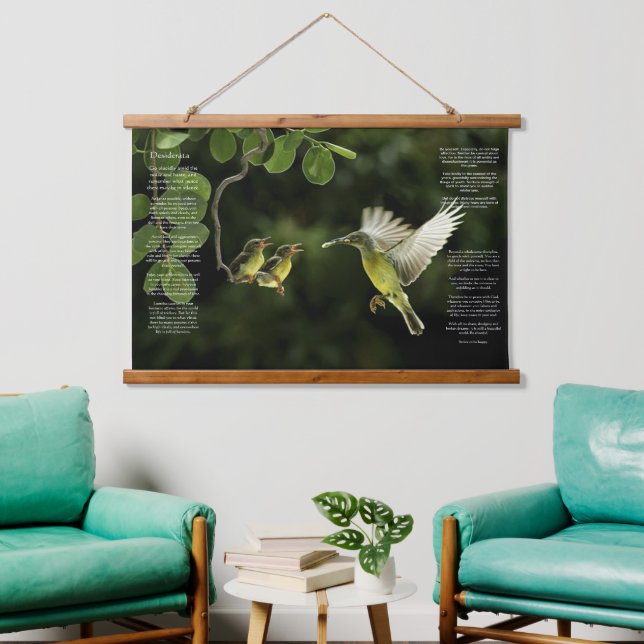 Tapisserie Suspendue Colibri de Desiderata (Salon)