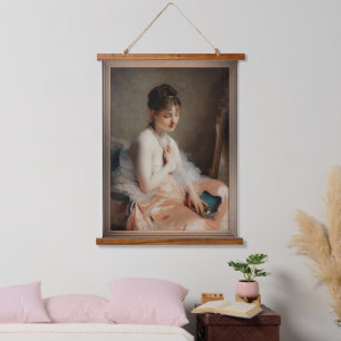 Tapisserie Suspendue Collier de perles par Charles Chaplin