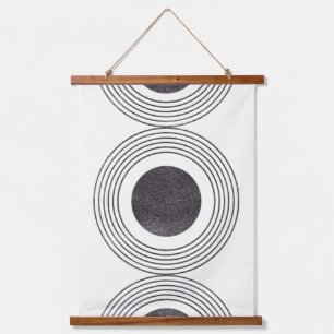 Tapisserie Suspendue Composition des cercles Abstraits