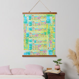 Tapisserie Suspendue Condos Tropicaux -