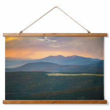 Coucher de soleil sur Angel Fire, Nouveau-Mexique