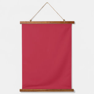 Tapisserie Suspendue couleur unie rouge cardinal