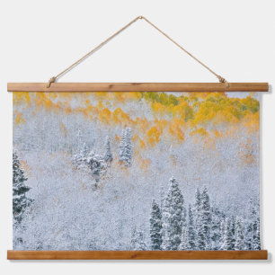 Tapisserie Suspendue Couleurs d'automne des trembles Montagnes Rocheu