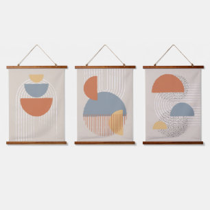 Tapisserie Suspendue Couleurs personnalisables Art Abstrait moderne