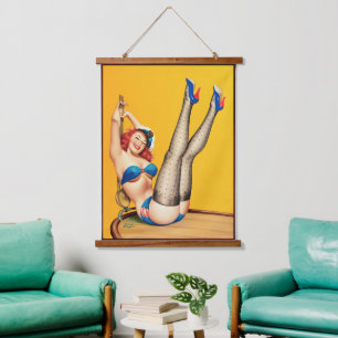 Tapisserie Suspendue Couverture de la pâte à modeler par Peter Driben