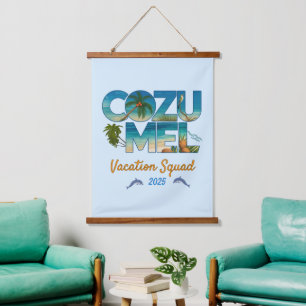 Tapisserie Suspendue Cozumel Vacation 2025 Tropical Getaway Adventure