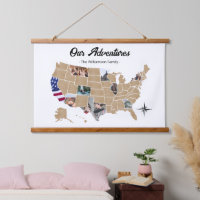 Custom Family Travel Adventures USA Photo Collage