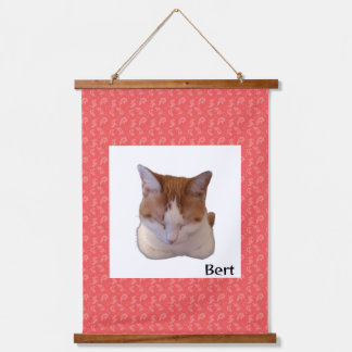 Tapisserie Suspendue Custom Photo and Name Japanese Scroll