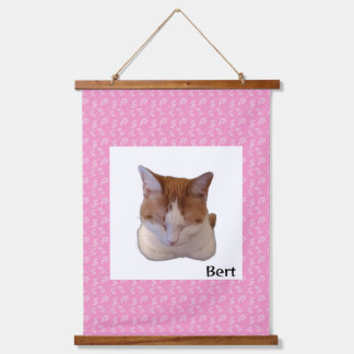 Tapisserie Suspendue Custom Photo and Name Japanese Scroll