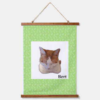 Tapisserie Suspendue Custom Photo and Name Japanese Scroll