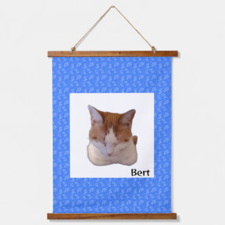 Tapisserie Suspendue Custom Photo and Name Japanese Scroll